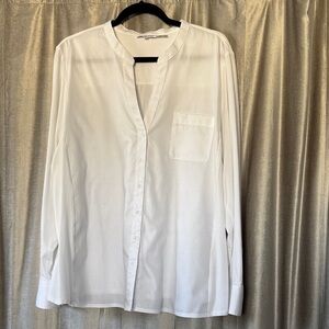 Calvin Klein Classic White Button Down Shirt